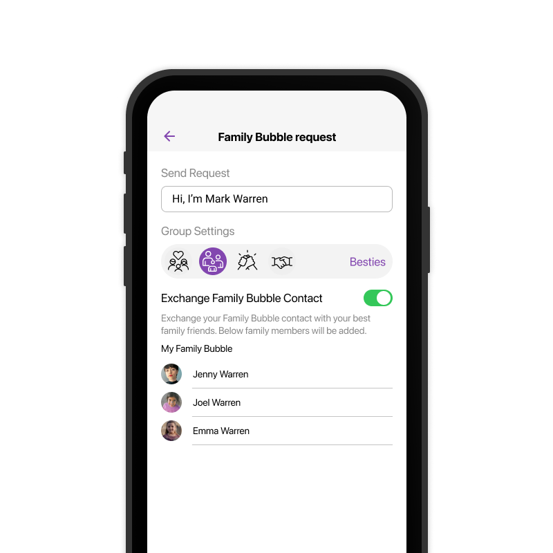 Exchange-Family-bubbles